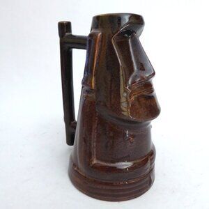 NEW 2007 DOUG HORNE TIKI FARM HUGE HERMAN CERAMIC TIKI MUG
